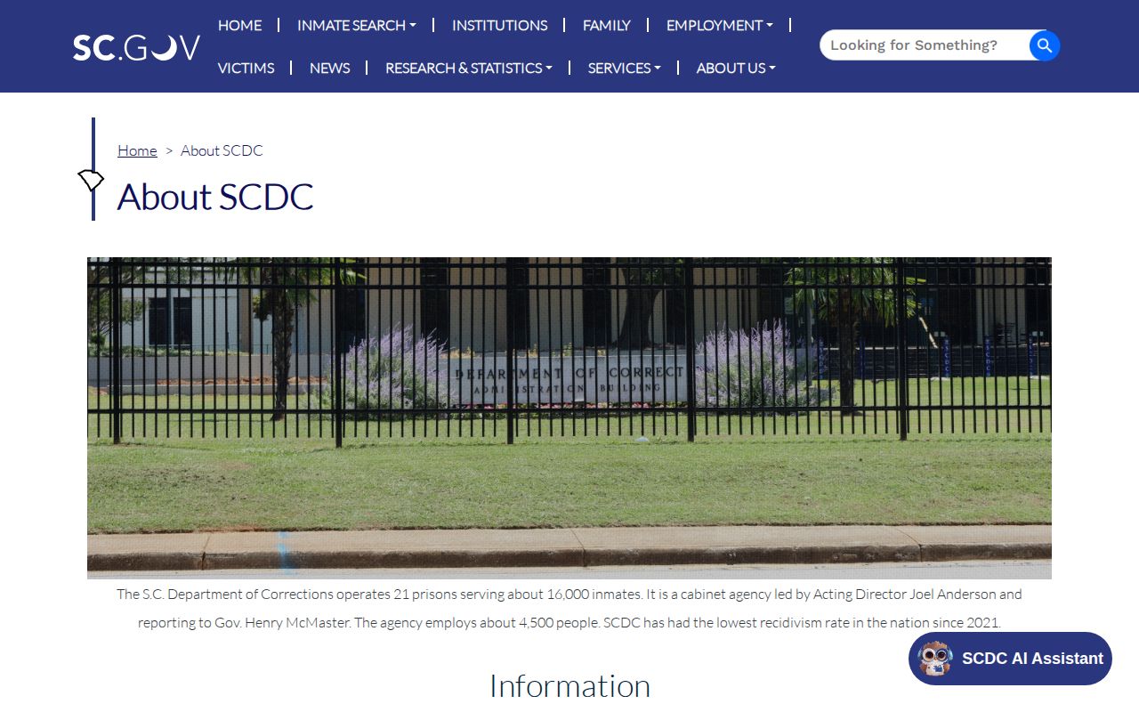 South Carolina SCDC release date calculation explanation